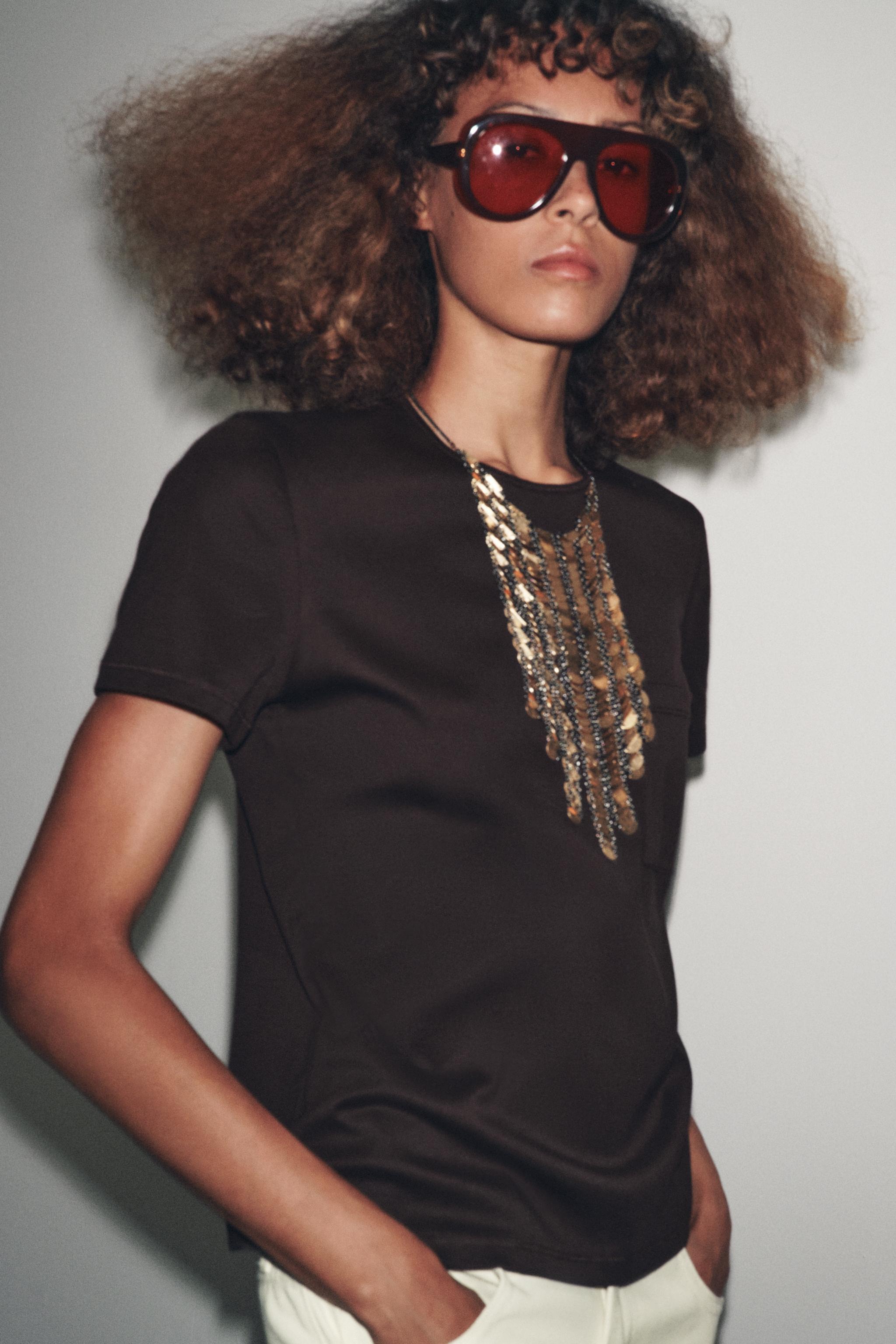 MERCERIZED COTTON T-SHIRT